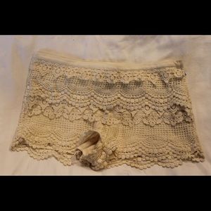 Urban Outfitters Lace Shorties